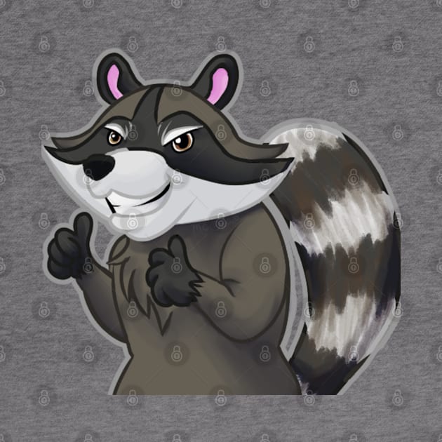 The Raid Raccoon by morrighan99@gmail.com